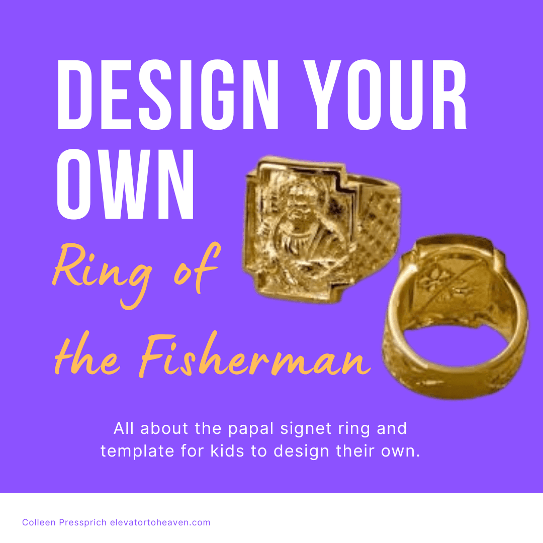 design your Own . (1) Ring of the Fisherman activity